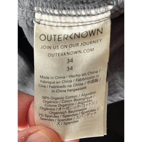 Outerknown Blue Chinos - Picture 4 of 8